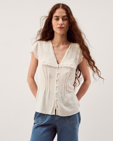Monsoon Frannie Square Collar Top