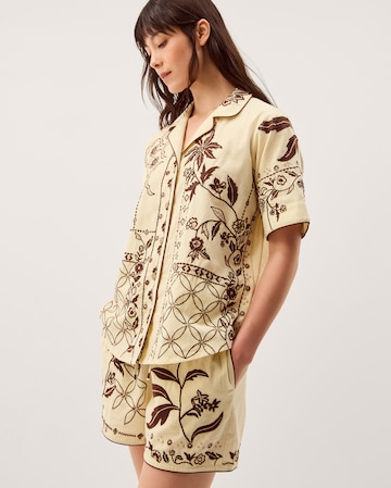 Monsoon Carly Tropical Embroidered Shirt