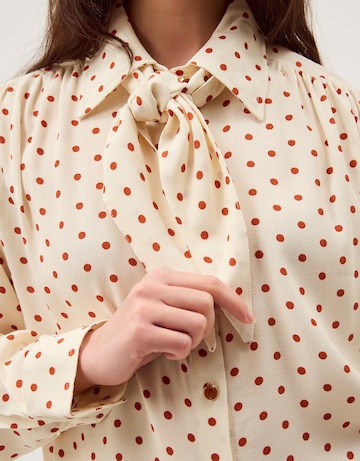Monsoon Esme Polka Dot Shirt & Scarf
