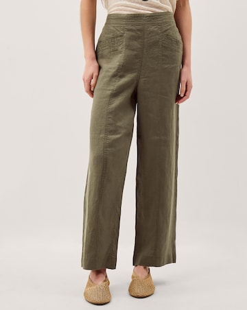 Monsoon Lucy Short Linen Trousers
