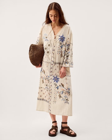 Monsoon Julie Embroidered Midi Kaftan