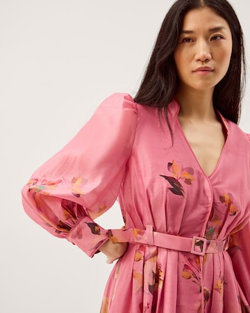 Monsoon Aimee V-Neck Floral Midi Dress