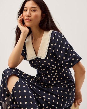 Monsoon Stella Polka Dot Midi Dress