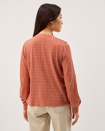 Monsoon Palmer Print Smocked Jersey Top