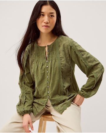 Monsoon Joss Floral Jersey Top