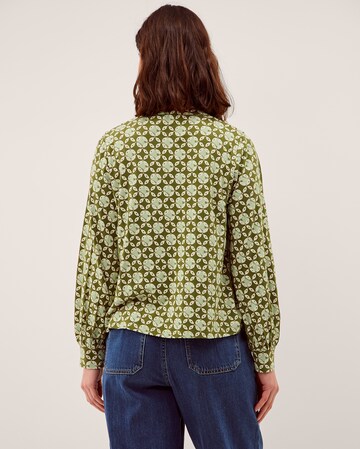 Monsoon Kalani Geometric Jersey Blouse