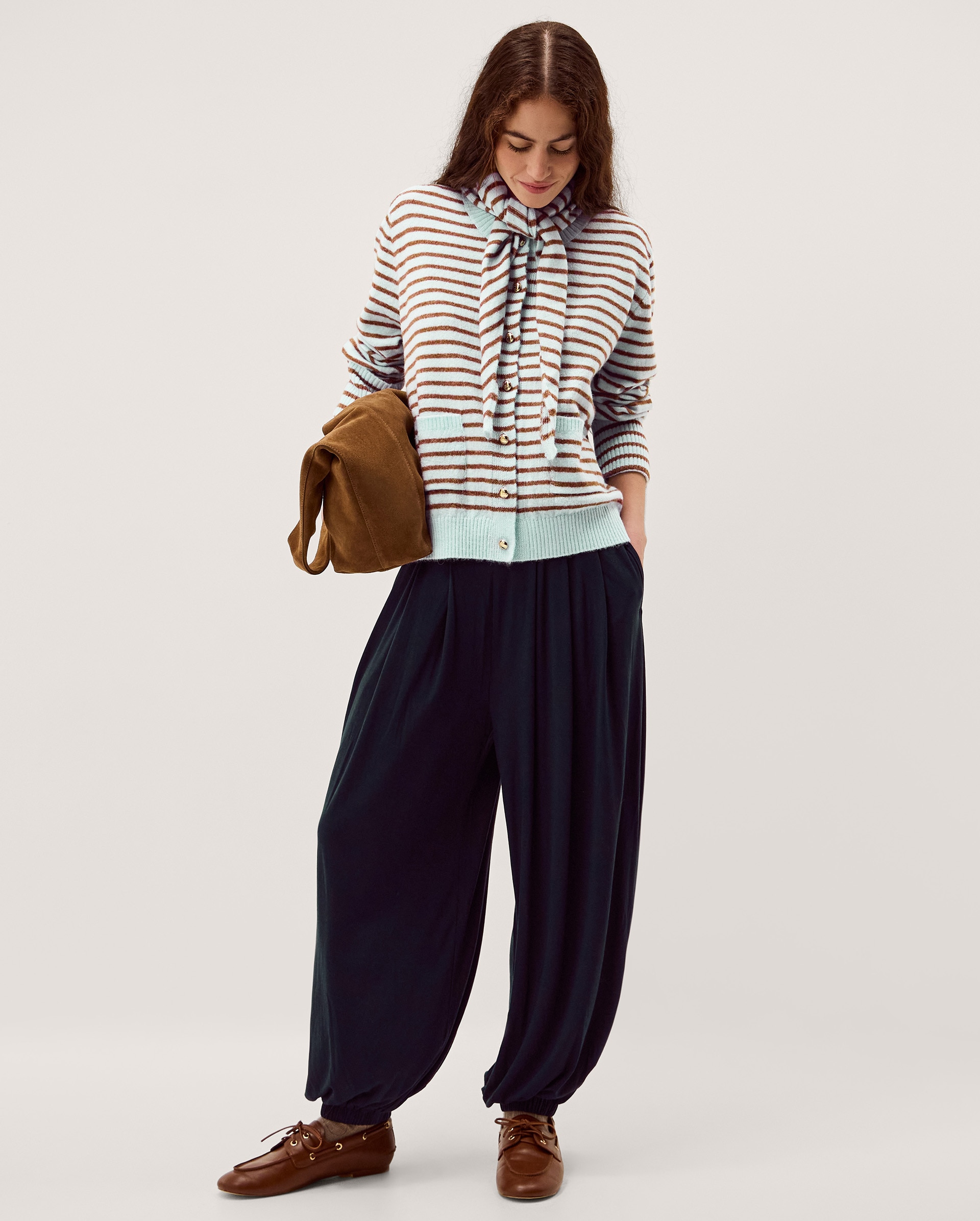 New In - Monsoon Holly Jersey Harem Trousers