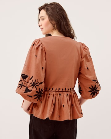 Monsoon Freya Puff Sleeve Top