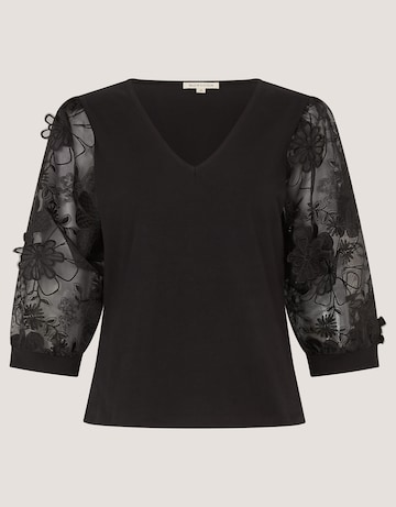 Monsoon Fi Floral Jersey Top