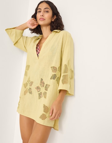 Monsoon Joanna Cutwork Beach Shirt