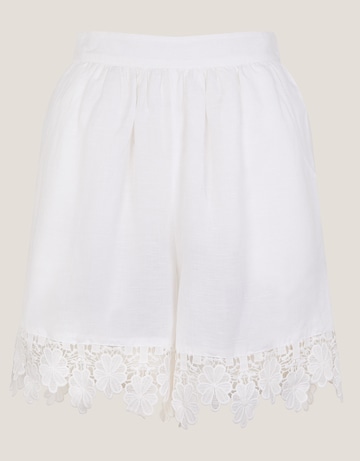 Monsoon Lara Floral Embroidered Shorts