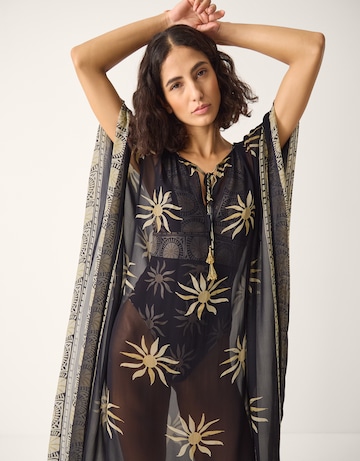 Monsoon Tashie Sun Print Maxi Kaftan