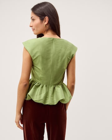 Monsoon Dahlia Sleeveless Peplum Top