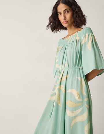 Monsoon Tashie Sun Print Midi Dress