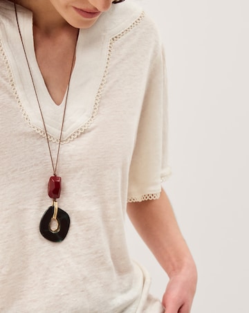 Monsoon Logan Linen T-Shirt