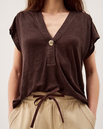 Monsoon Lucy Linen T-Shirt