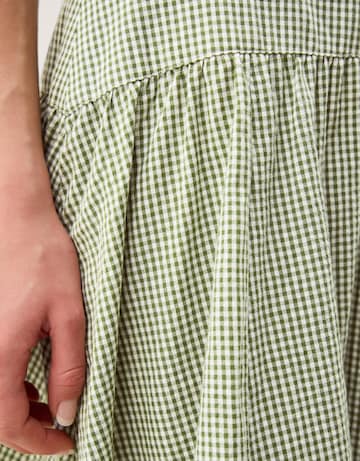 Monsoon Gaia Gingham Midi Skirt