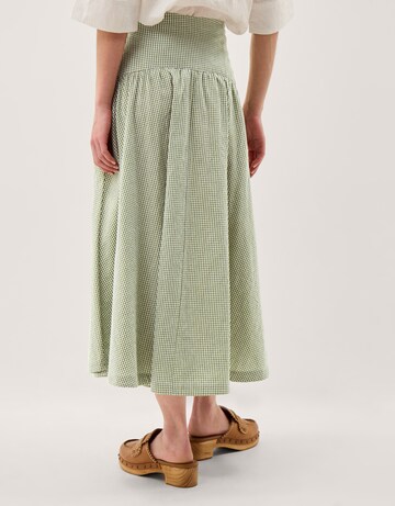 Monsoon Gaia Gingham Midi Skirt