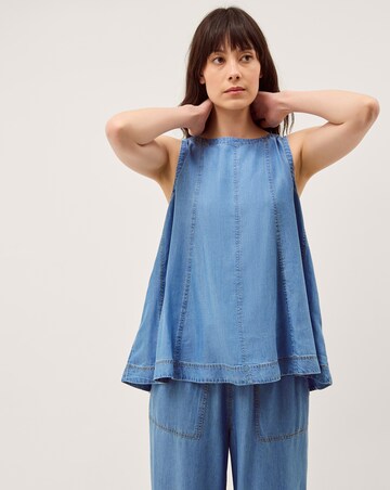 Monsoon Daria Chambray Joggers