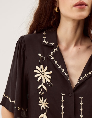 Monsoon Wren Floral Embroidered Shirt