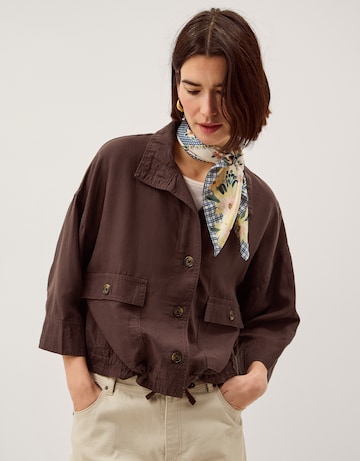 Monsoon Marie Linen Blend Jacket