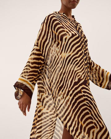 Monsoon Clarissa Animal Midi Kaftan
