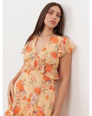 Anaya Floral Print Dress