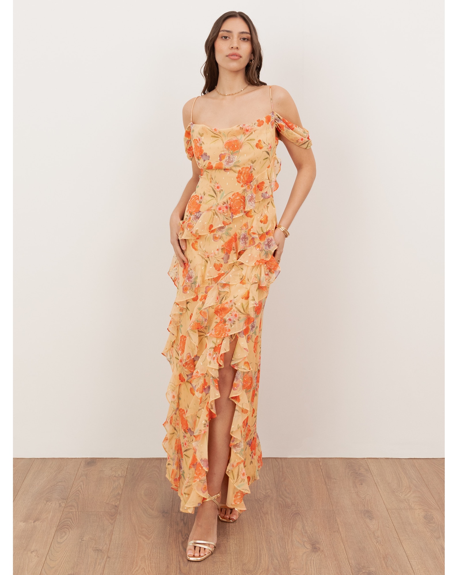 Anaya Floral Print Dress