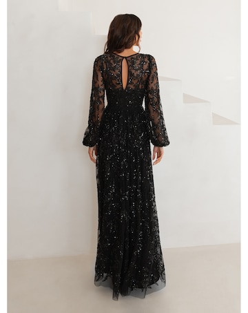 Maya Deluxe Embellished  Dress