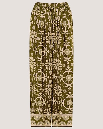 Monsoon Thalia Floral Wide Leg Trousers