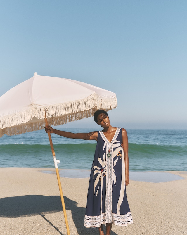 Monsoon Paloma Sleeveless Midi Dress