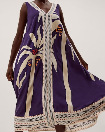 Monsoon Paloma Sleeveless Midi Dress