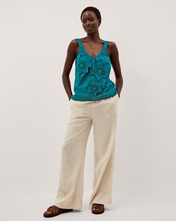 Monsoon Rosalie Sleeveless Floral Top