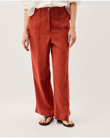 Monsoon Jolie Straight Linen Trousers