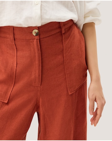 Monsoon Jolie Straight Linen Trousers