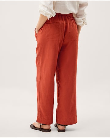 Monsoon Jolie Straight Linen Trousers