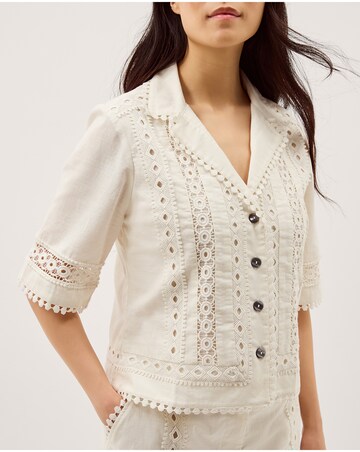 Monsoon Irina Lace Trim Shirt
