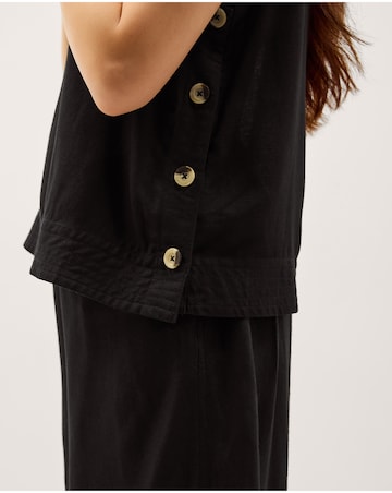 Monsoon Lucy Linen Blend Tank Top