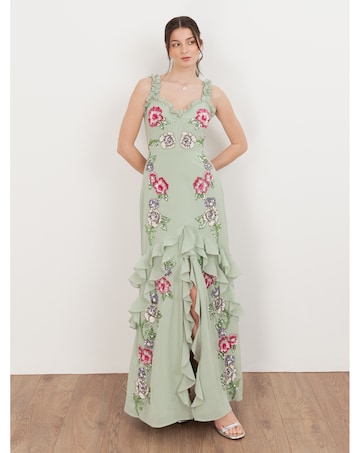 Maya Deluxe Embellished Maxi Dress