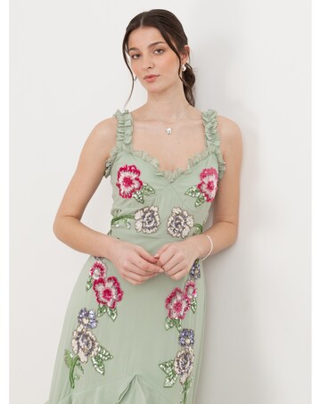 Maya Deluxe Embellished Maxi Dress