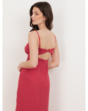 Maya Deluxe Embroidered Midaxi Dress