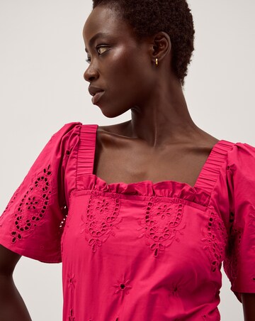 Monsoon Brooke Cutwork Midi Dress