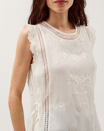 Monsoon Taylor Sleeveless Lace Top