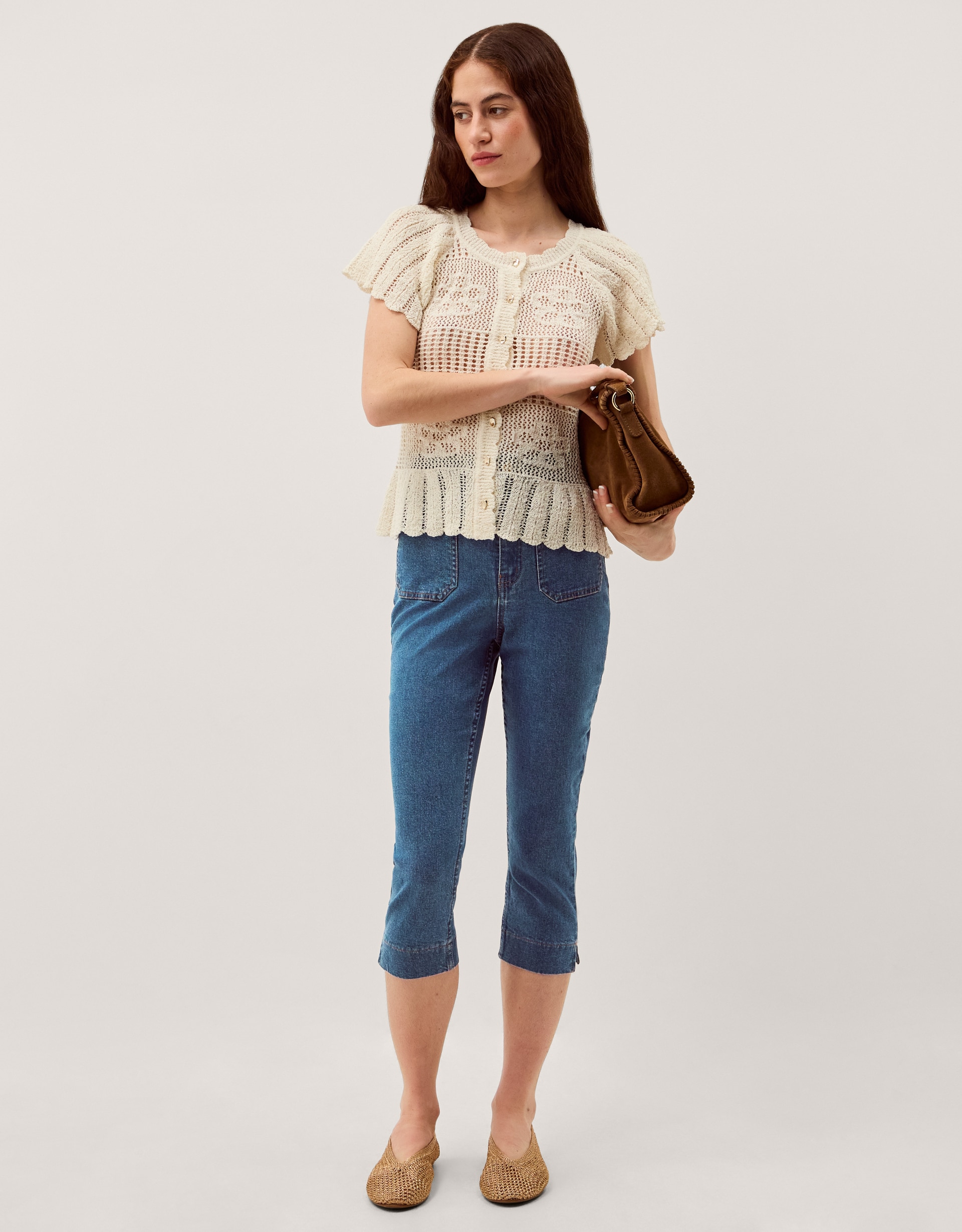 New In - Monsoon Cassie Capri Jeans