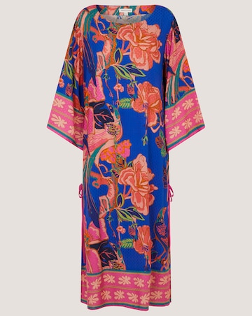 Monsoon Carmen Floral Print Midi Kaftan