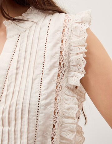 Monsoon Lacy Sleeveless Broderie Top