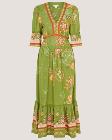 Monsoon Eline Floral Print Maxi Dress