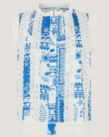 Monsoon Soleil Print Lace Tank Top