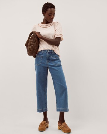 Monsoon Tina Trim Jersey T-Shirt