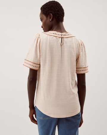 Monsoon Tina Trim Jersey T-Shirt